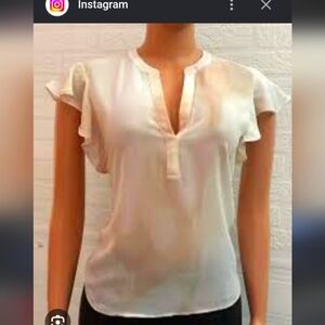 Elegant Cream Blouse